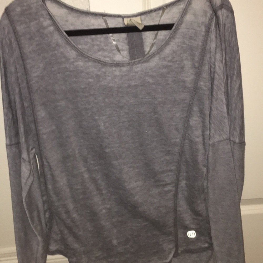 Gray long sleeve